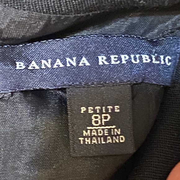 Banana republic Wool, mock neck, sleeveless, retro style dress. Sz 8P - Picture 8 of 16